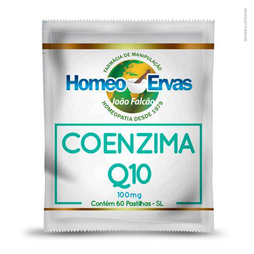 Coenzima Q10 100mg 60 Comprimidos Sublingual