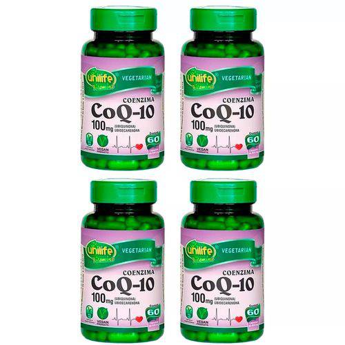 Coenzima Q10 - 4 Un de 60 Cápsulas - Unilife