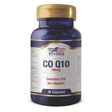 Coenzima Q10 Vit Gold 100mg 30 Comprimidos