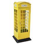 Cofre Cabine Telefônica de Londres Amarelo