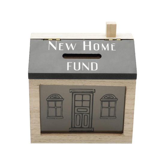 Cofre de Madeira New Home Fund Bege