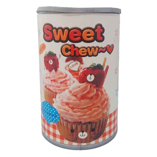 Cofre Lata de Mantimento Retrô Sweet Chew