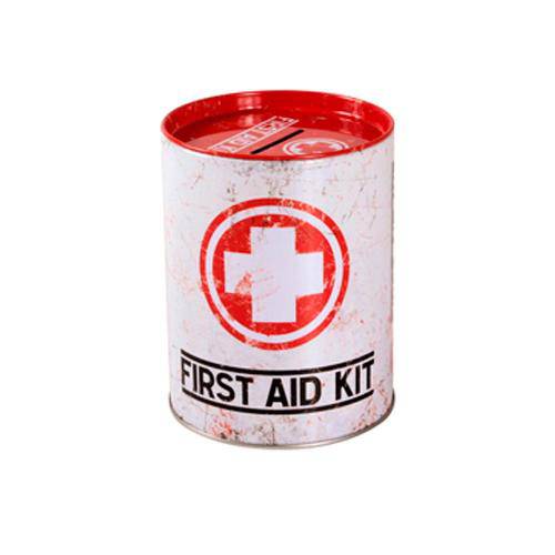 Cofre Lata First Aid 10 Cm