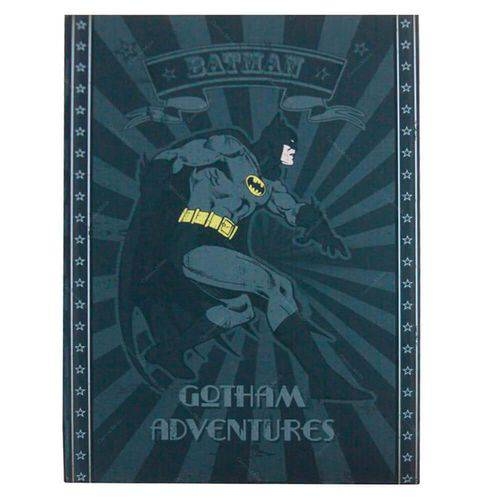 Cofre Livro Decorativo Dc Comics Batman Preto em Metal - Urban - 22x15,3 Cm