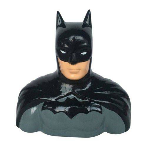 Cofre Moedas Cerâmica Busto Batman DC Comics