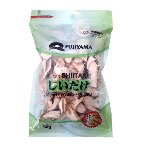 Cogumelo Shitake Fatiado Desidratado - Fujiyama 50g