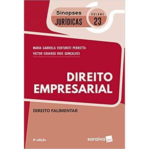 Col. Sinopses - Direito Empresarial - Direito Falimentar - Col. Sinopses Jurídicas - Vol. 23 - 8ª Ed