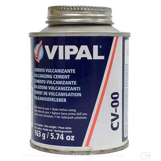 Cola Cimento Vulcanizante a Frio Cv-00 Lata 225 Ml - CV-00 - Vipal