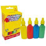 Cola Colorida Acrilex 004 Cores 02604