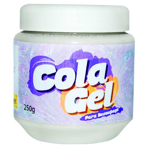 Cola Gel para Decoupage Glitter – 250
