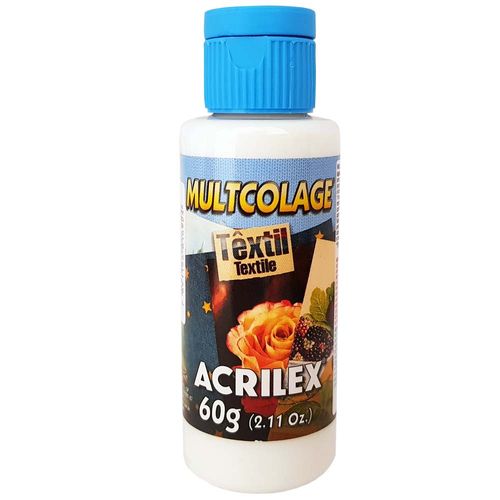 Cola Multicolage Têxtil 60g Acrilex 902121