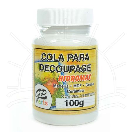 Cola para Decoupage Hidromax Madeira