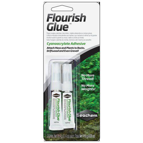 Cola para Planta Natural Gel Seachem Flourish Glue 2x4g