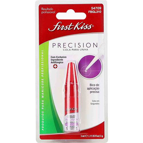 Cola para Reparo de Unhas First Kiss Precision