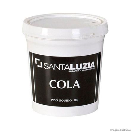 Cola para Rodapé Pote 1 Kilo Santa Luzia