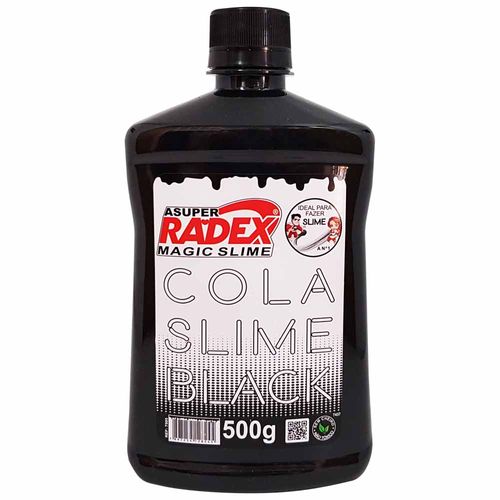 Cola para Slime 500g Preta Radex 130927