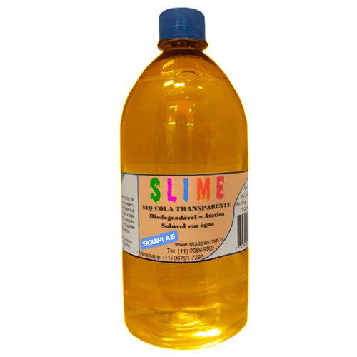 Cola para Slime Dourada 1kg Siquiplás