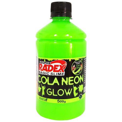 Cola para Slime Neon 500g Verde Radex 1028407