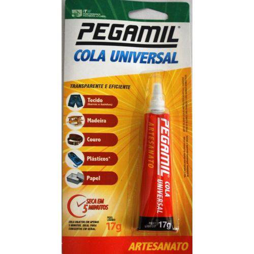 Cola Pegamil 17g uma Unidade
