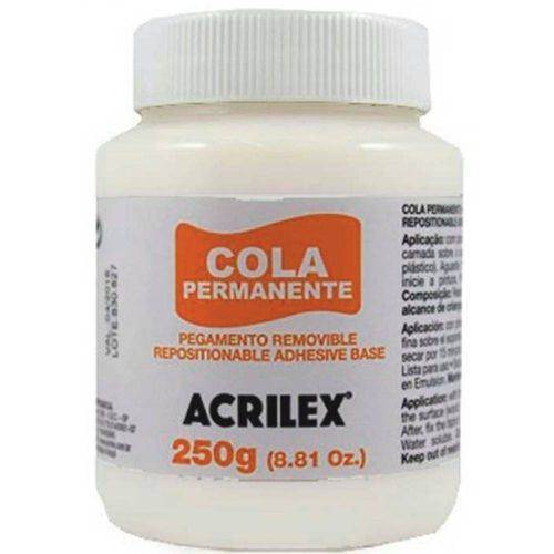 Cola Permanente Acrilex 250g -16225