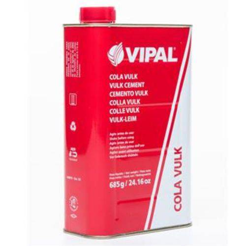 Cola Quente Preta para Reparo Vulkanite Lata 900ml - Vipal