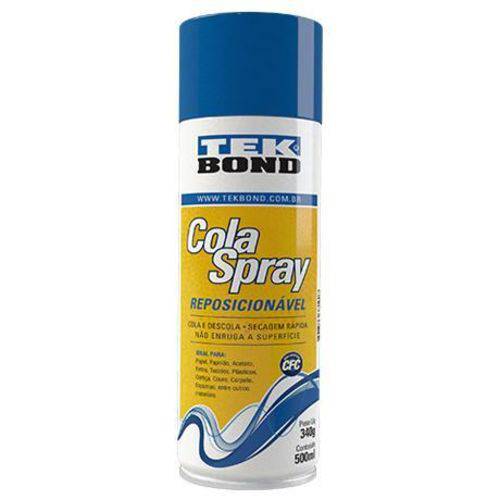 Cola Spray de Reposição P/ Base Silhouette 340g/500ml Tekbond - 6200