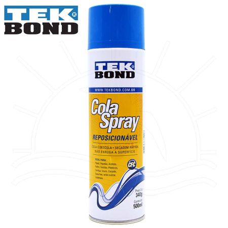 Cola Spray Reposicionável TekBond - 500ml