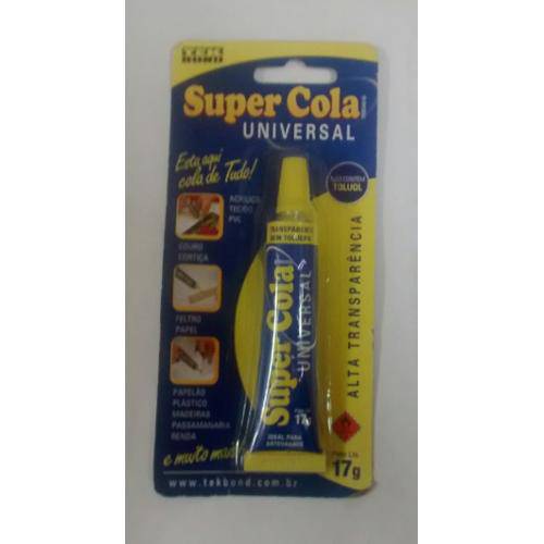 Cola Universal Super Cola 17g 7004 Tekbond