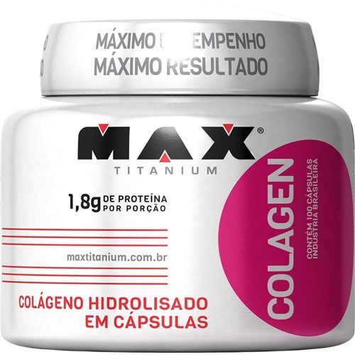Colagen Hidrolisado (100caps) Max Titanium