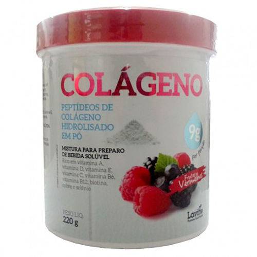 Colageno 220G Lavitte Frutas Vermelhas - Colageno