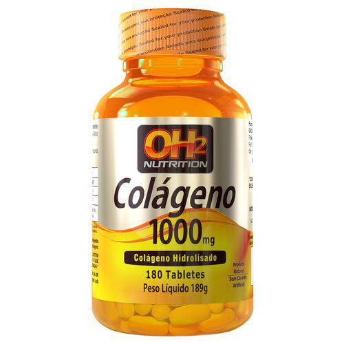 Colágeno 1000mg - 180 Tabletes - OH2 Nutrition