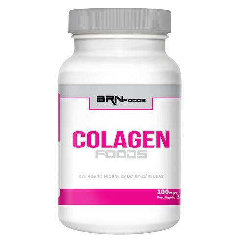 Colágeno Colagen Foods 100 Cápsulas – Brnfoods