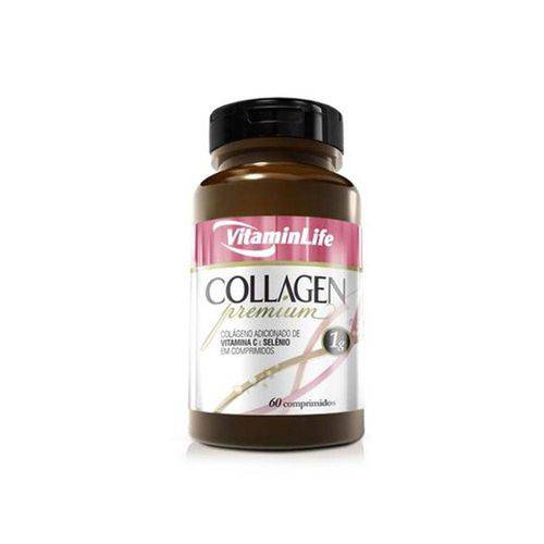 Colágeno COLLAGEN PREMIUM 1000mg- VitaminLife - 60 Comprimidos