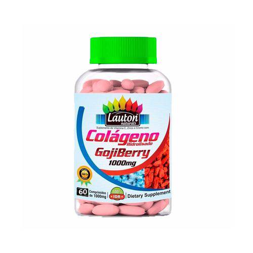 Colágeno com Goji Berry 1000mg - 60 Comprimidos - Lauton