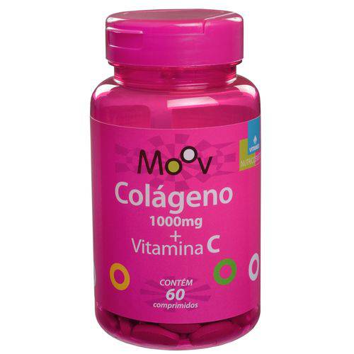 Colágeno com Vitamina C 1000mg - MOOV