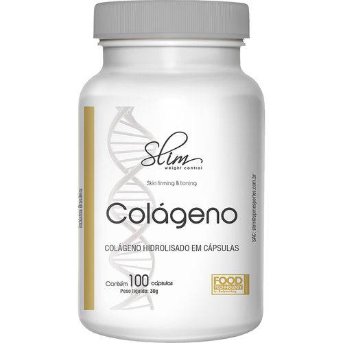 Colágeno Hidrolisado 100 Cápsulas - Slim Weight Control