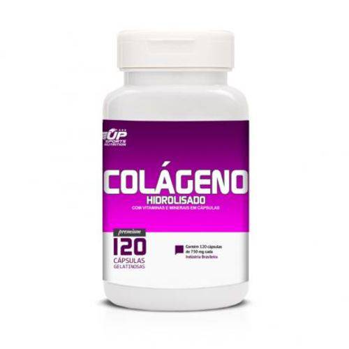 Colágeno Hidrolisado 750mg com 120 Cápsulas Up Sports Nutrition
