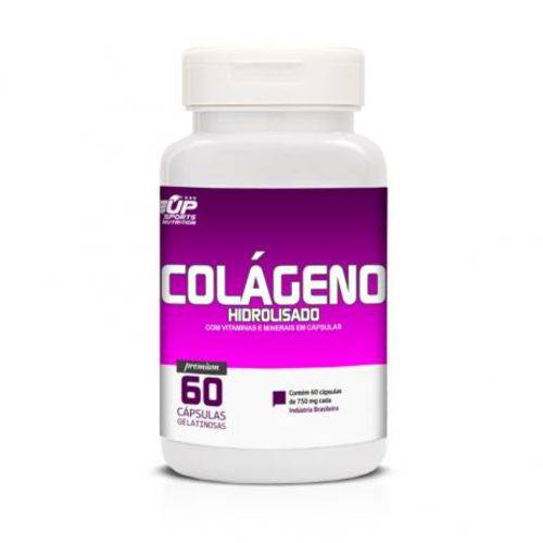 Colágeno Hidrolisado 750mg com 60 Cápsulas Up Sports Nutrition