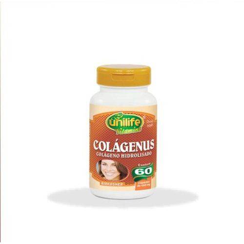 Colágeno Hidrolisado Colagenus Unilife 450 Gr com 60 Cápsulas