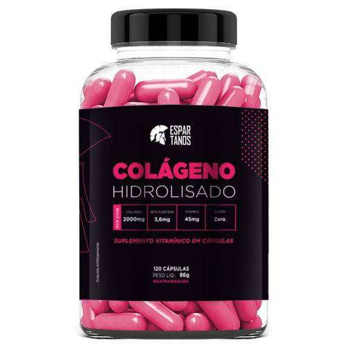 Colágeno Hidrolisado - Espartanos Collagen - 120 Cáps