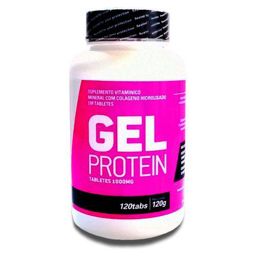 Colágeno Hidrolisado Gel Protein 1000mg -120 Caps - Sports Nutrition
