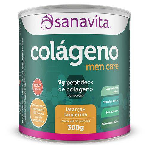 Colágeno Hidrolisado Men Care Sanavita - 300g