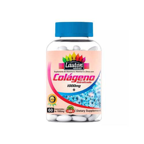 Colageno Hidrolisado Puro 1000mg 60 Tabletes Lauton Nutrition