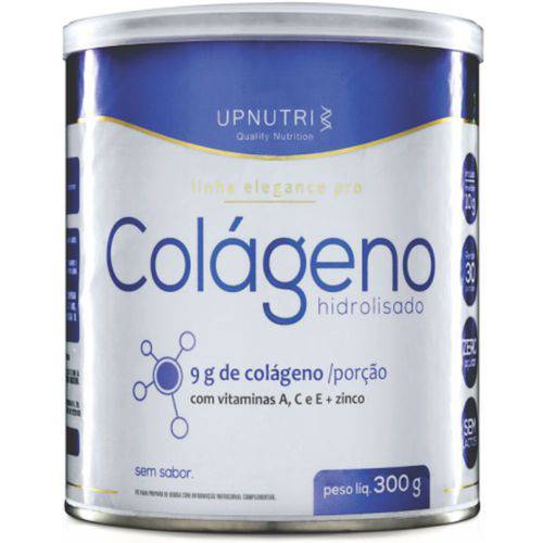 Colágeno Hidrolisado Solúvel 300g Upnutri - Natural (sem Sabor)