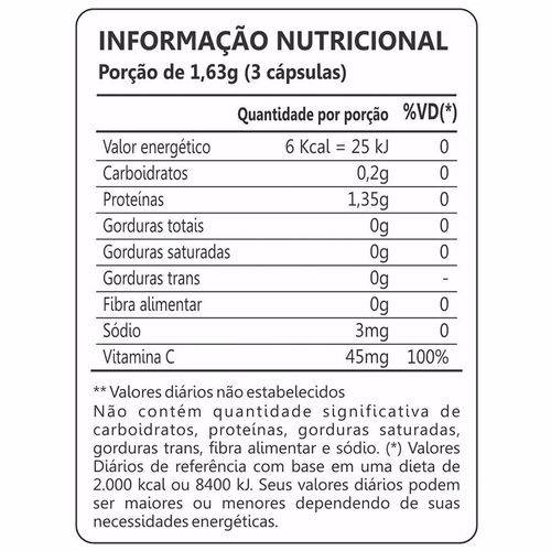 Colágeno Hidrolisado + Vitamina C Maxinutri 400mg com 60 Cápsulas