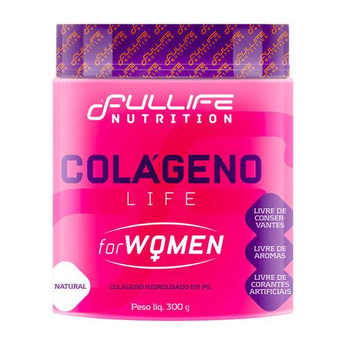 Colágeno Life For Woman 300g - Fullife Nutrition