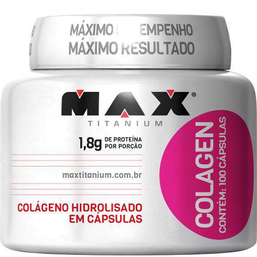 Colágeno - Max Titanium - 100caps