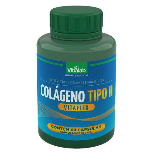Colágeno Tipo Ii (2) Vitaflex (350mg) 60 Cápsulas - Vitalab