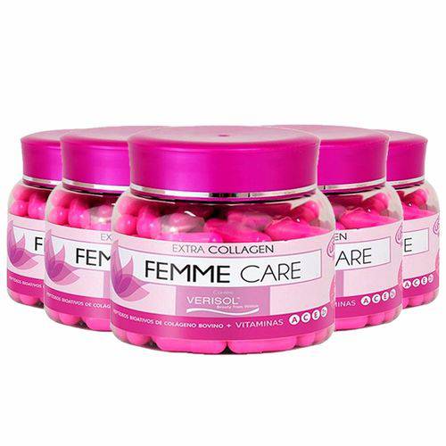 Colágeno Verisol Femme Care - 5 Un de 90 Cápsulas - Unilife