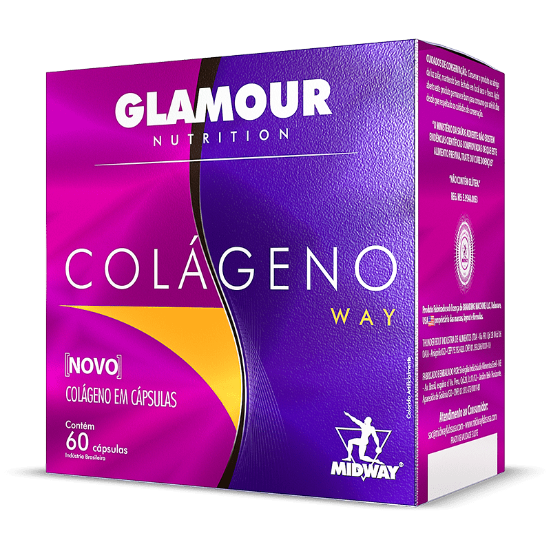 Colágeno Way (60caps) Glamour Nutrition
